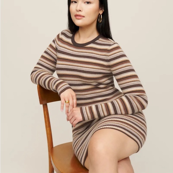 Reformation Dresses & Skirts - Reformation Leone Cashmere Sweater Mini Dress